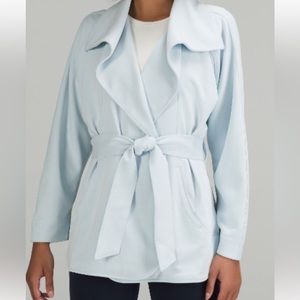 New Lululemon Softstreme Belted Wrap Coat